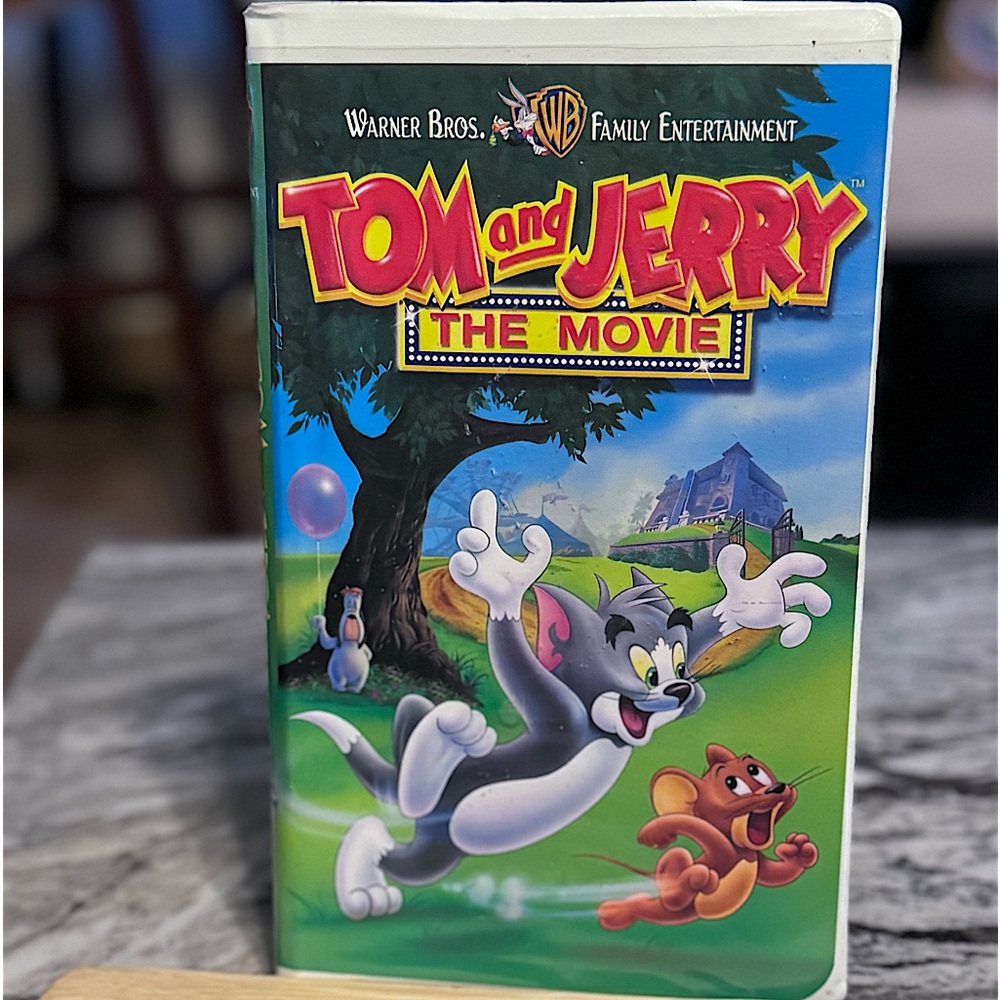 🍿 Tom and Jerry 📼 The Movie - on VHS